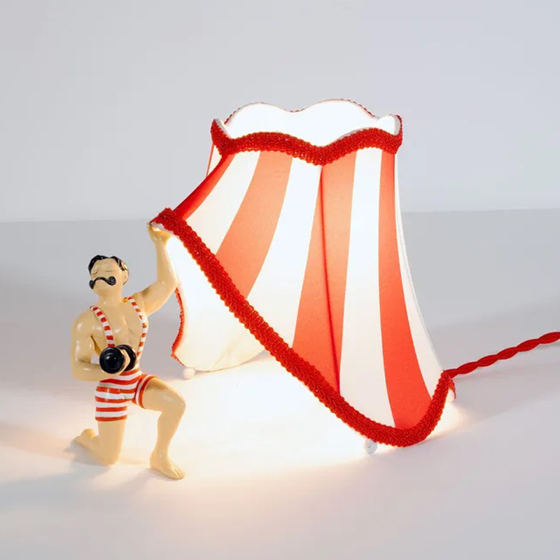 Resin Art On Floor - โคมไฟตั้งโต๊ะ Circus Bruno Seletti โคมไฟอ่านหนังสือสไตล์โมเดิร์น ของตกแต่งโต๊ะ