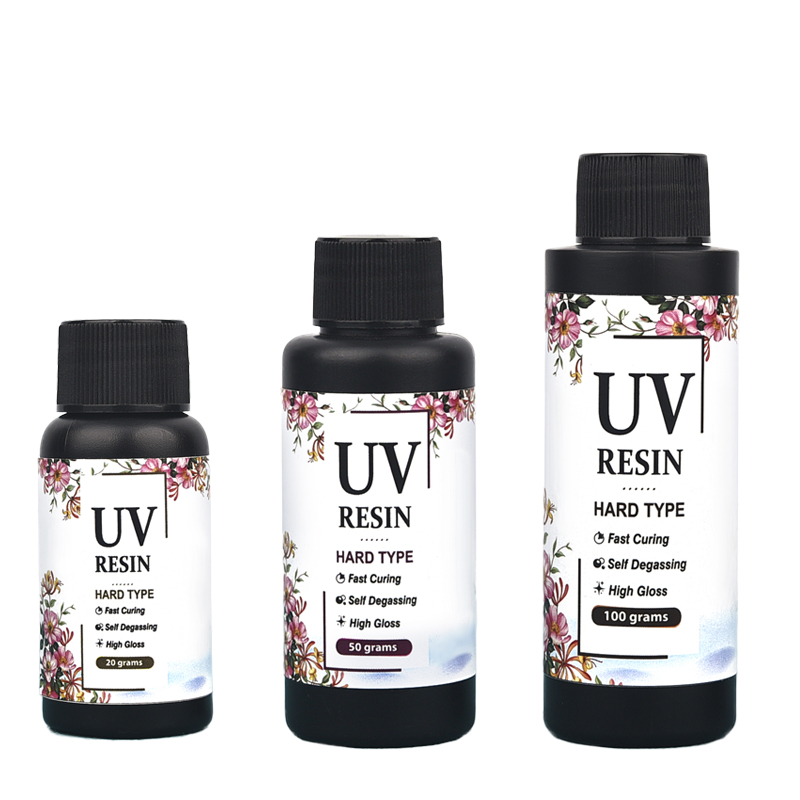 Resin Art Lamp - 20g/50g/100g คริสตัลเรซิ่น UV กาว DIY เครื่องประดับทําความแข็งสูงแห้งเร็ว