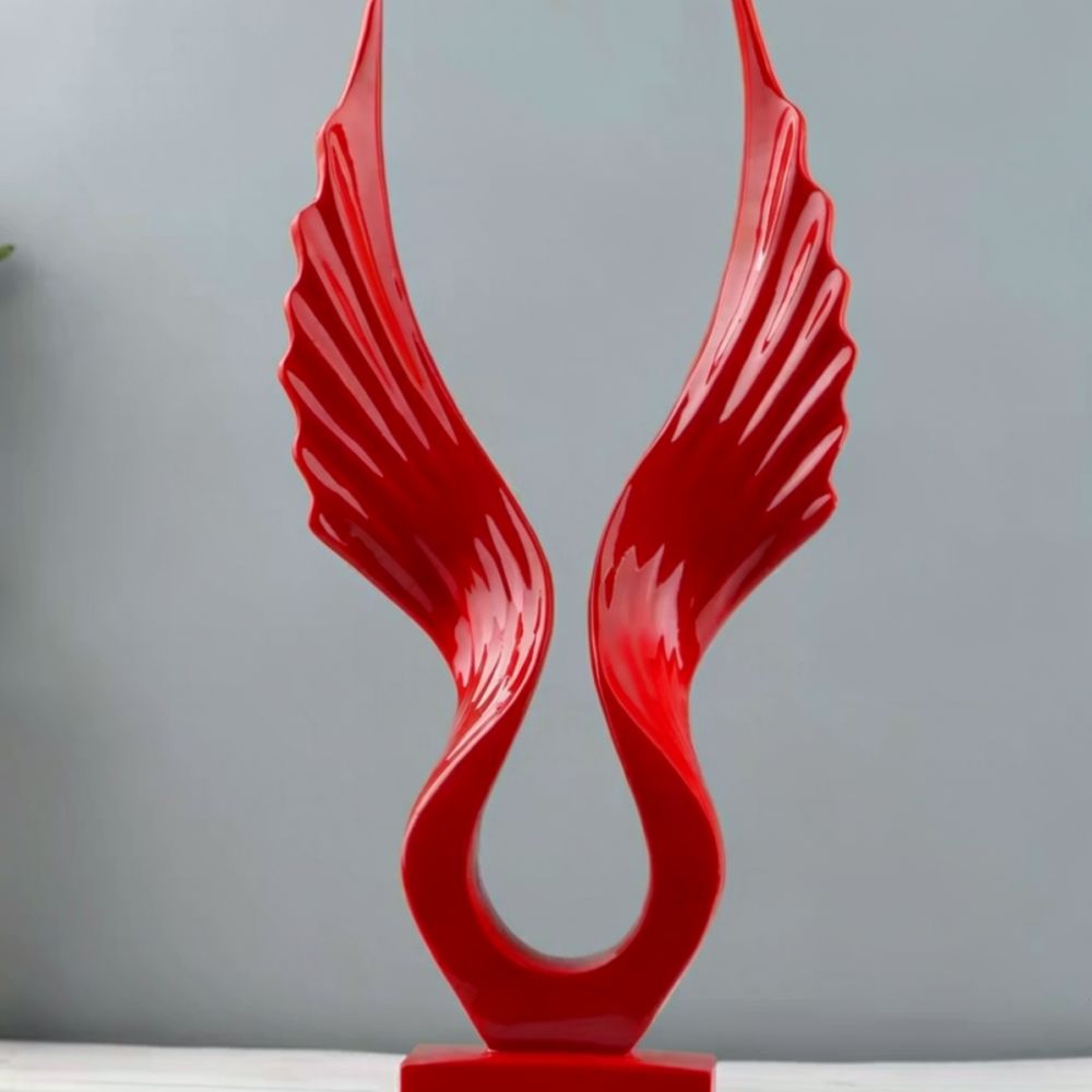 Resin Art Unique Ideas - เครื่องประดับปีกนางฟ้าสุดประณีต รูปปั้นเรซินสไตล์โมเดิร์น งานฝีมือตกแต่ง สไตล์หรูหรา สำหรับตั้งโชว์บนโต๊ะทำงานหรือภายในบ้าน