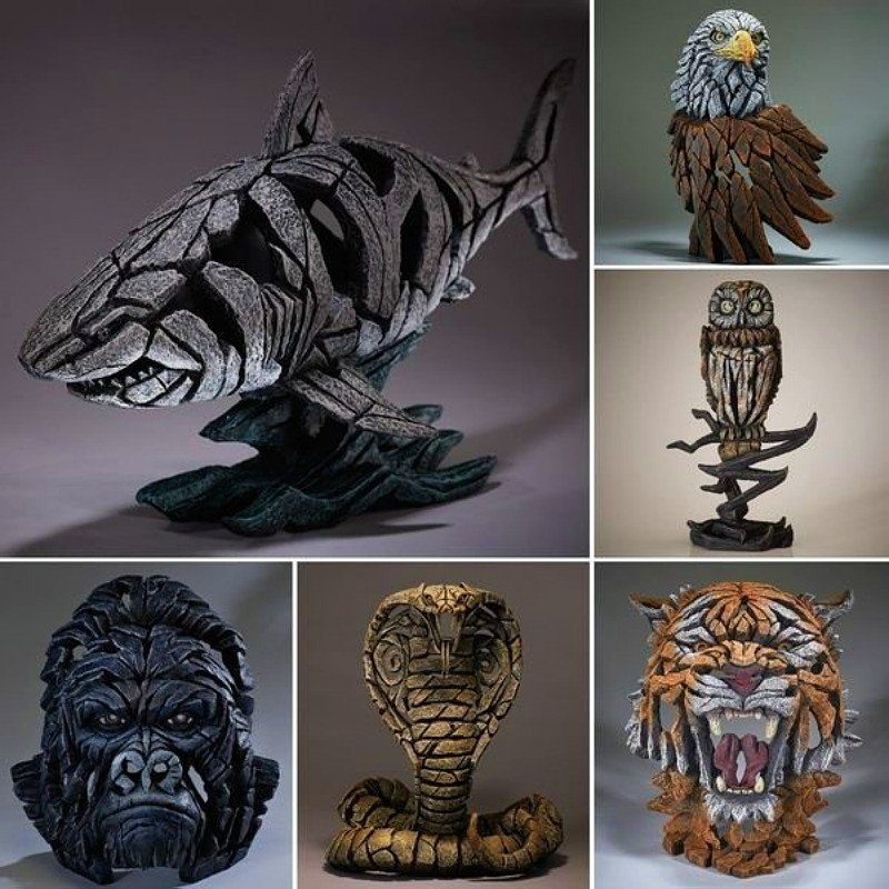 Resin Art Unique Ideas - งานประติมากรรมศิลปะการเก็บรักษาซากสัตว์ที่มีคุณค่าทางจริยธรรมสมัยใหม่ คอลเลกชันสไตล์ร่วมสมัยแบบดิบๆ ของตกแต่งบ้านที่ยั่งยืน ไอเดียของขวัญสุดพิเศษ