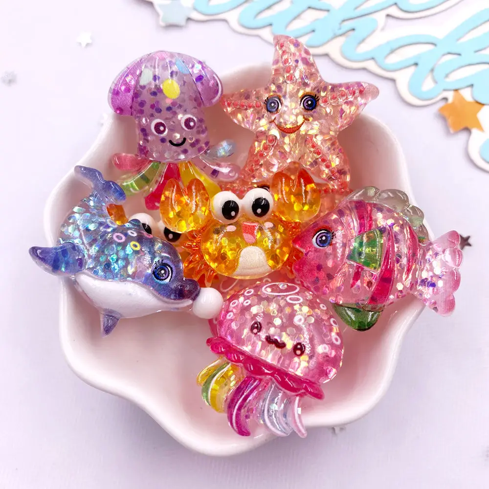 10pcs Glitter เรซิ่นที่มีสีสัน - Resin Art Beach บทวิจารณ์และราคา