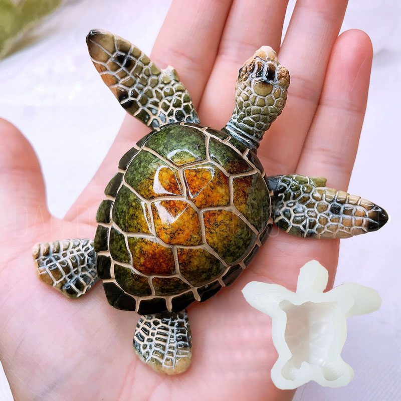 แม่พิมพ์เรซิ่นอีพ็อกซี่รูปเต่า - Resin Art Beach บทวิจารณ์และราคา