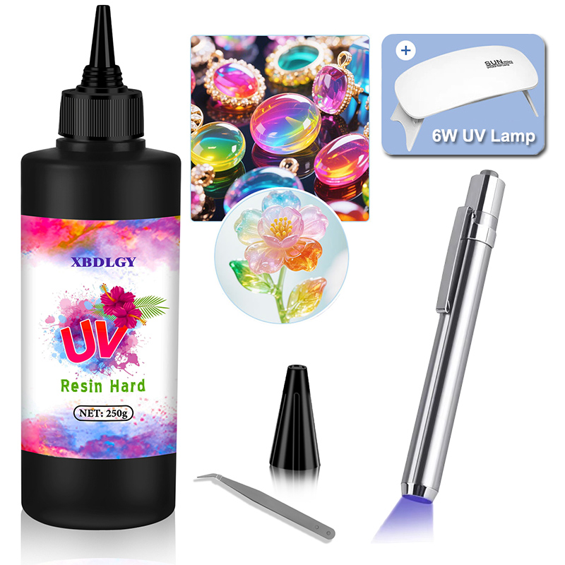กาวเรซิ่น UV แข็ง 200 กรัม/250 - Resin Art Lamp บทวิจารณ์และราคา