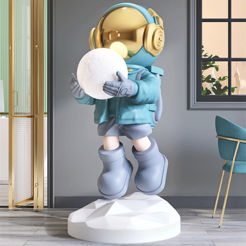 โคมไฟตั้งพื้นรูปนักบินอวกาศ ปี - Resin Art On Floor บทวิจารณ์และราคา