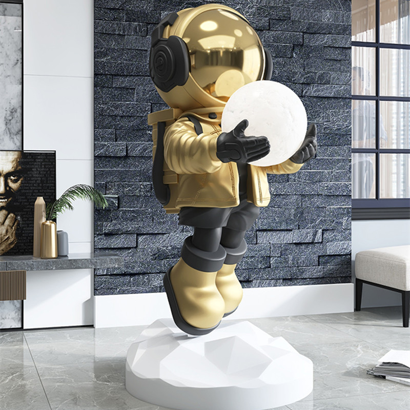 โคมไฟตั้งพื้นรูปนักบินอวกาศ ปี - Resin Art On Floor บทวิจารณ์และราคา