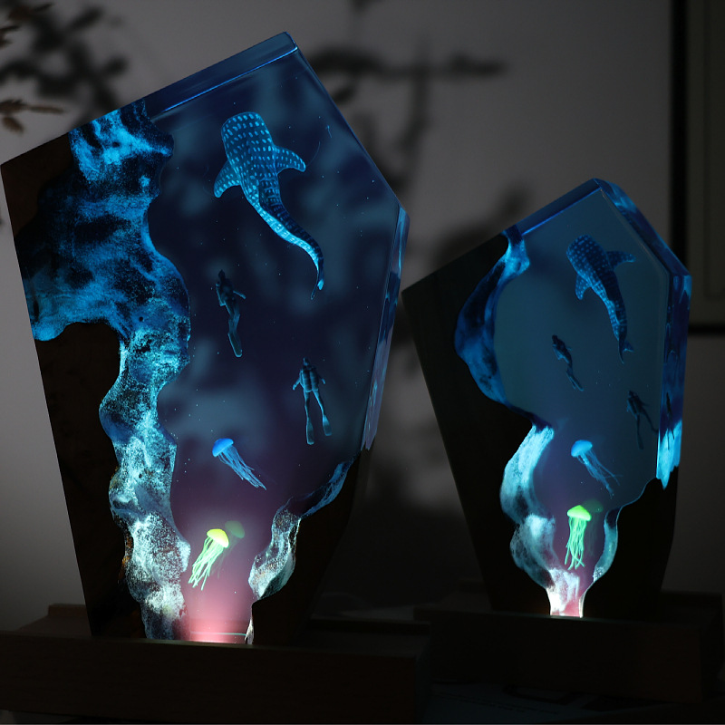 ของตกแต่งเรซิ่นรูปน้ำพุร้อน วา - Resin Art Gift For Wedding บทวิจารณ์และราคา