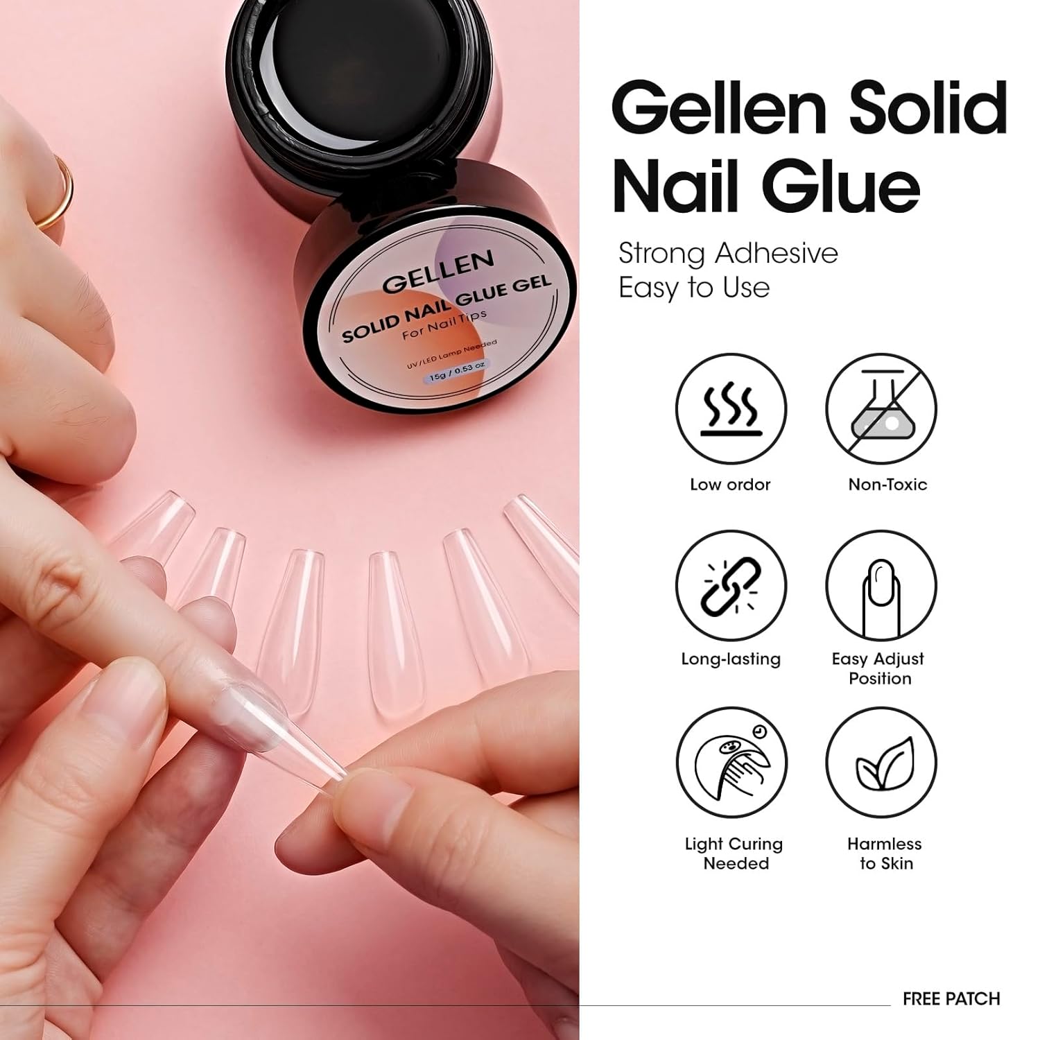 เจลเล็น น้ำยาต่อเล็บแบบแข็งใส  - Resin Color Paste บทวิจารณ์และราคา