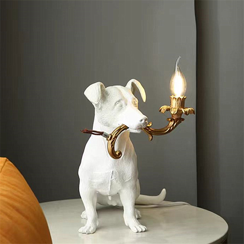 โคมไฟตั้งโต๊ะรูปสุนัขเรซิ่น โค - Resin Art On Floor บทวิจารณ์และราคา