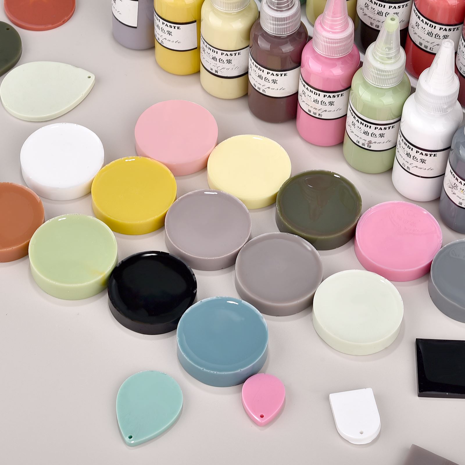 Morandi สี Liquid เรซิ่นสีอีพ็ - Resin Color Paste บทวิจารณ์และราคา