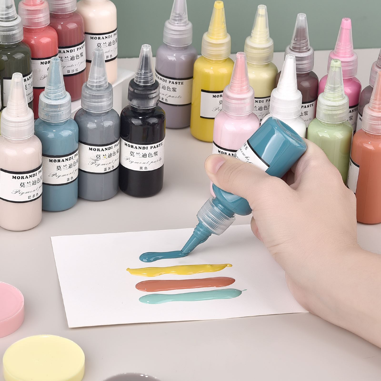 Morandi สี Liquid เรซิ่นสีอีพ็ - Resin Color Paste บทวิจารณ์และราคา