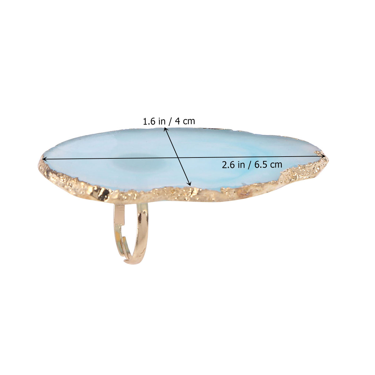 ถาดสีสำหรับทำเล็บ ปรับขนาดได้  - Resin Art Ring Design บทวิจารณ์และราคา