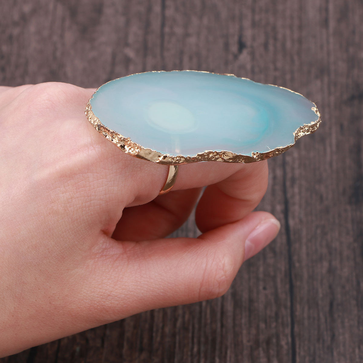 ถาดสีสำหรับทำเล็บ ปรับขนาดได้  - Resin Art Ring Design บทวิจารณ์และราคา