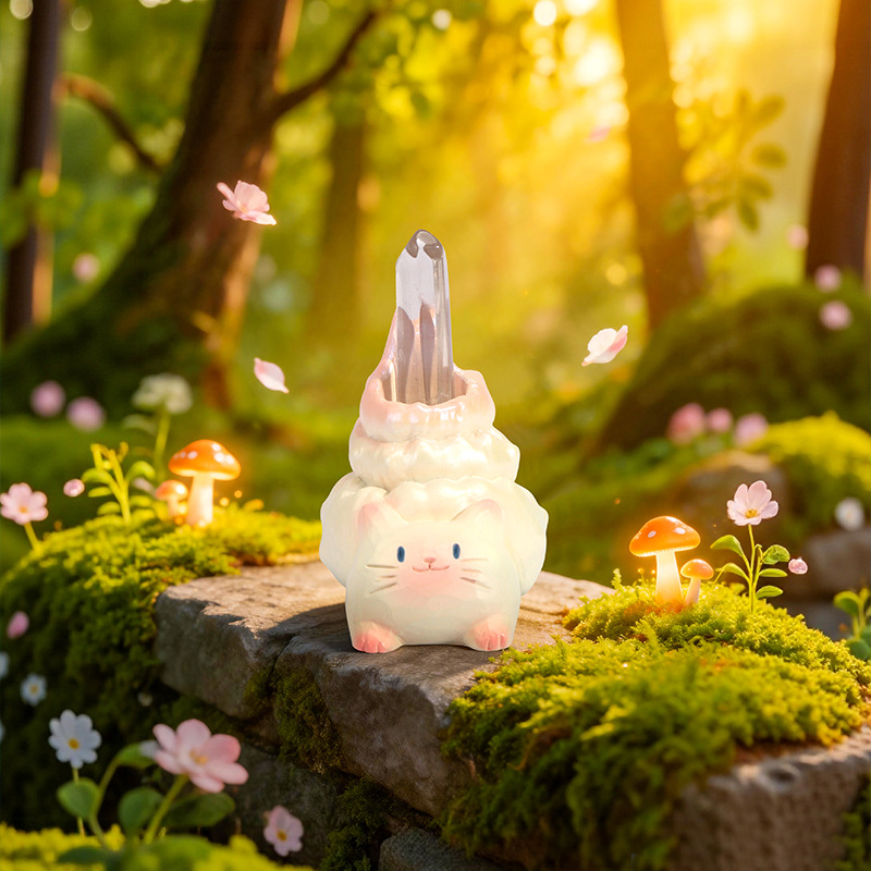 กล่องสุ่มคริสตัลซีรีส์ Cat Pai - Resin Art Beach บทวิจารณ์และราคา