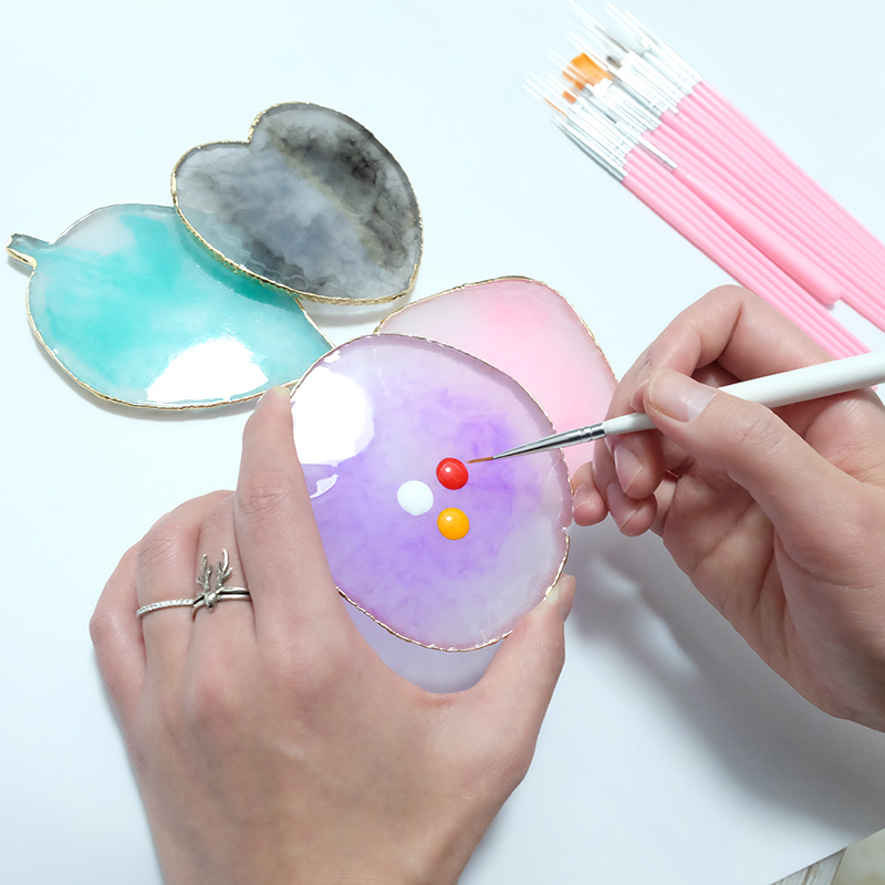 เรซิ่นหินสีเจลเล็บผสมวาดสีแผ่น - Resin Color Paste บทวิจารณ์และราคา