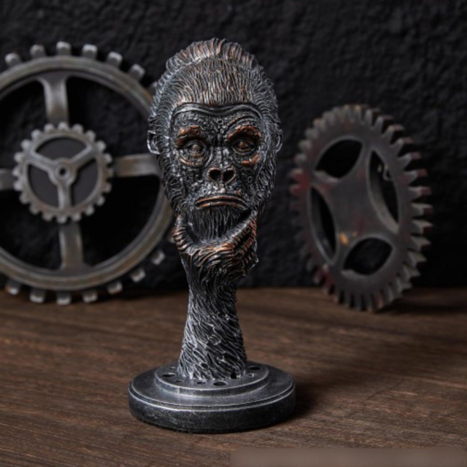 รูปปั้นกอริลลาที่น่าคิด ไอเดีย - Resin Art Unique Ideas บทวิจารณ์และราคา