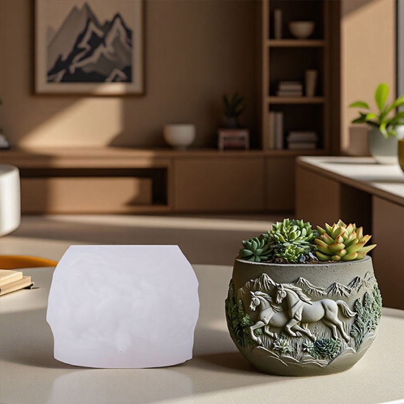 แม่พิมพ์ซิลิโคนรูปม้า E1PE แบบ - Resin Art Unique Ideas บทวิจารณ์และราคา