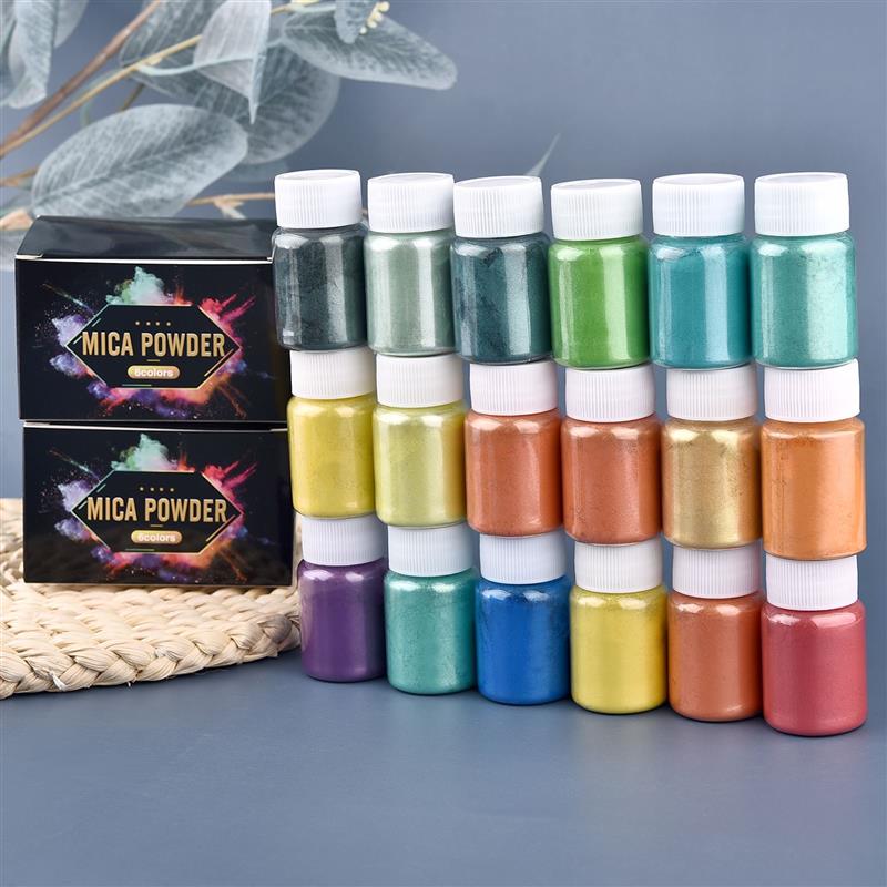 6 Pcs-Set อีพ็อกซี่เรซิ่น Dye  - Resin Color Paste บทวิจารณ์และราคา
