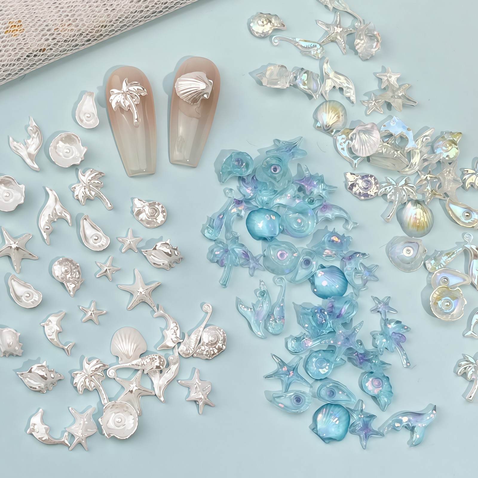 เรซิ่นลายทะเลสีฟ้าแสนฝัน 50 ชิ - Resin Art Beach บทวิจารณ์และราคา