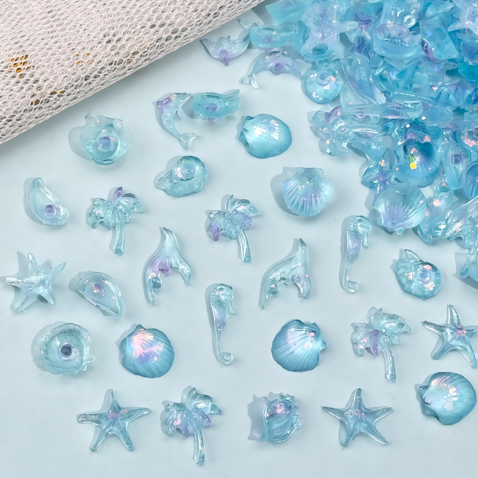 เรซิ่นลายทะเลสีฟ้าแสนฝัน 50 ชิ - Resin Art Beach บทวิจารณ์และราคา